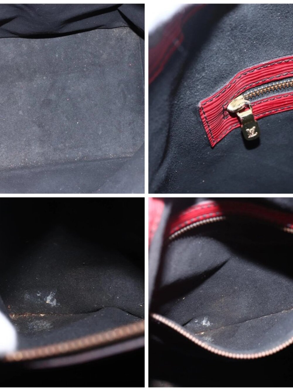 LOUIS VUITTON Epi Noe Shoulder Bag Red M44007 LV Auth ka2439 - Picture 15 of 16